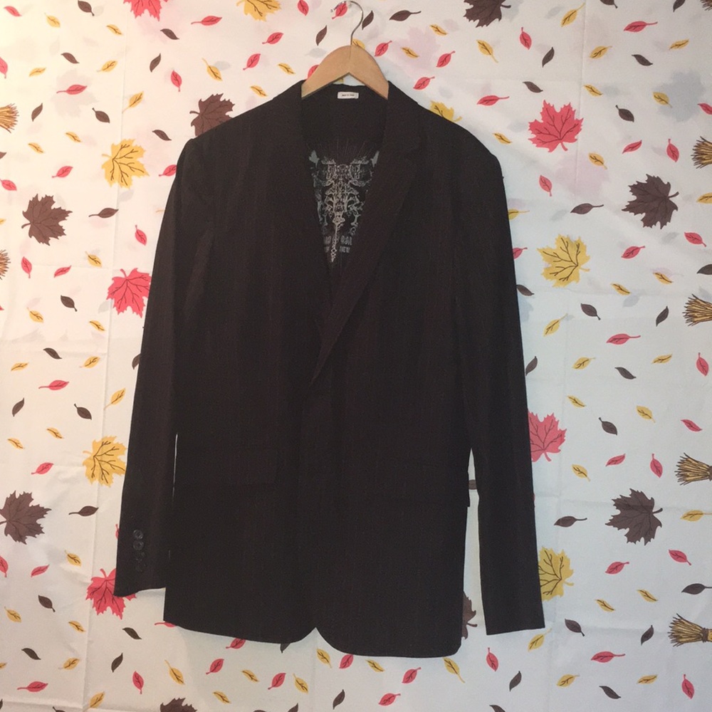 Calvin Klein Casual Suit Vest Black Jacket size L - Picture 1 of 6